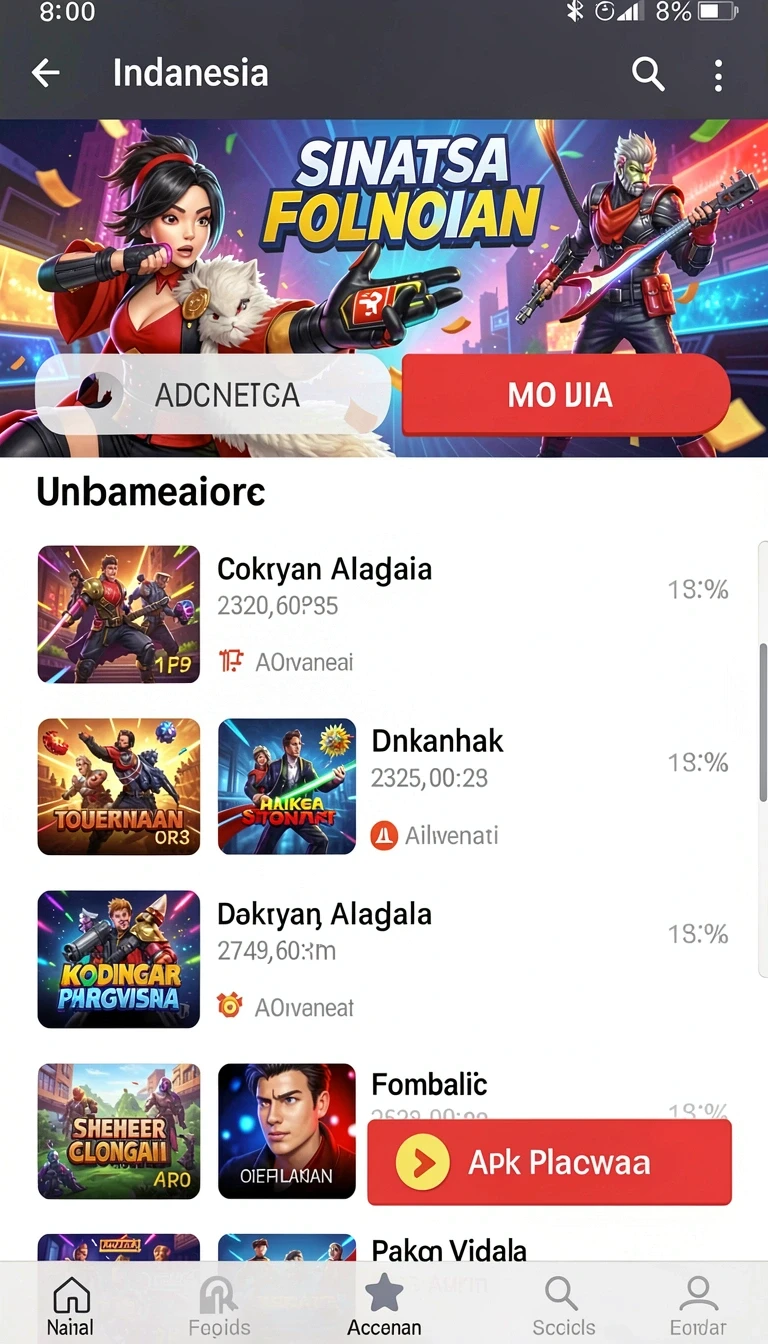 Tampilan utama aplikasi plntogel